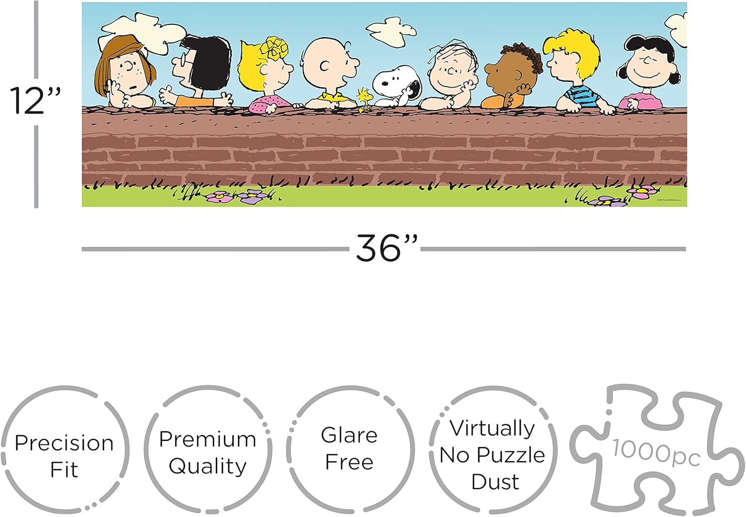 Peanuts 1000pc Slim Puzzle - Mastermind Toys___400070