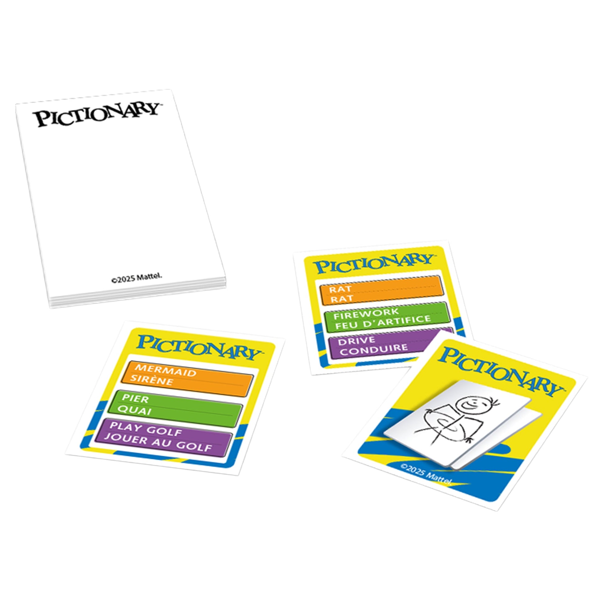PICTIONARY Keychain Game - Mastermind Toys___248291