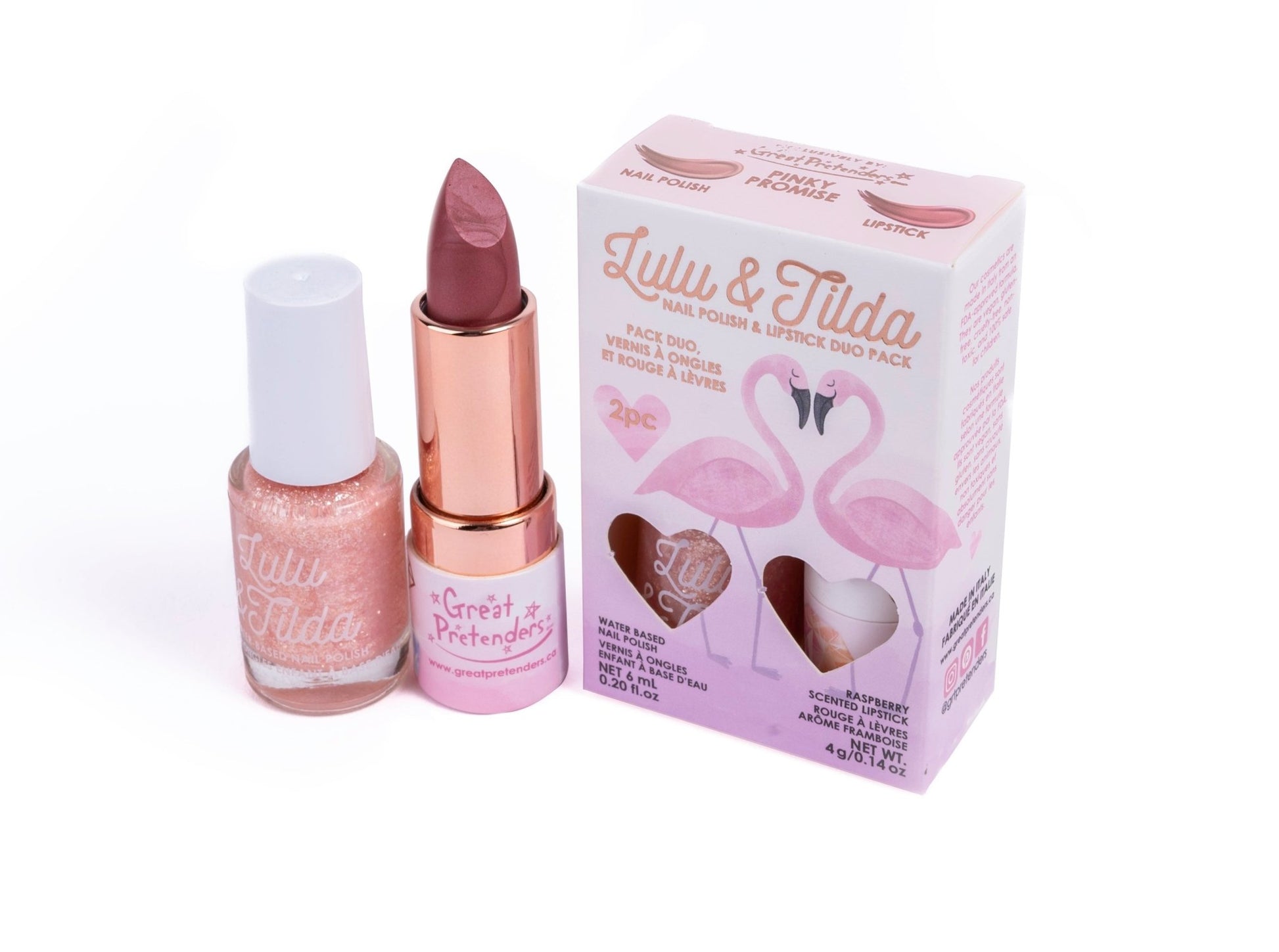 Pinky Promise Duo Nourishing Lipstick, Nail Polish - Mastermind Toys___245077