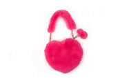 Pinky Promise Furry Fuchsia Purse - Mastermind Toys___245089