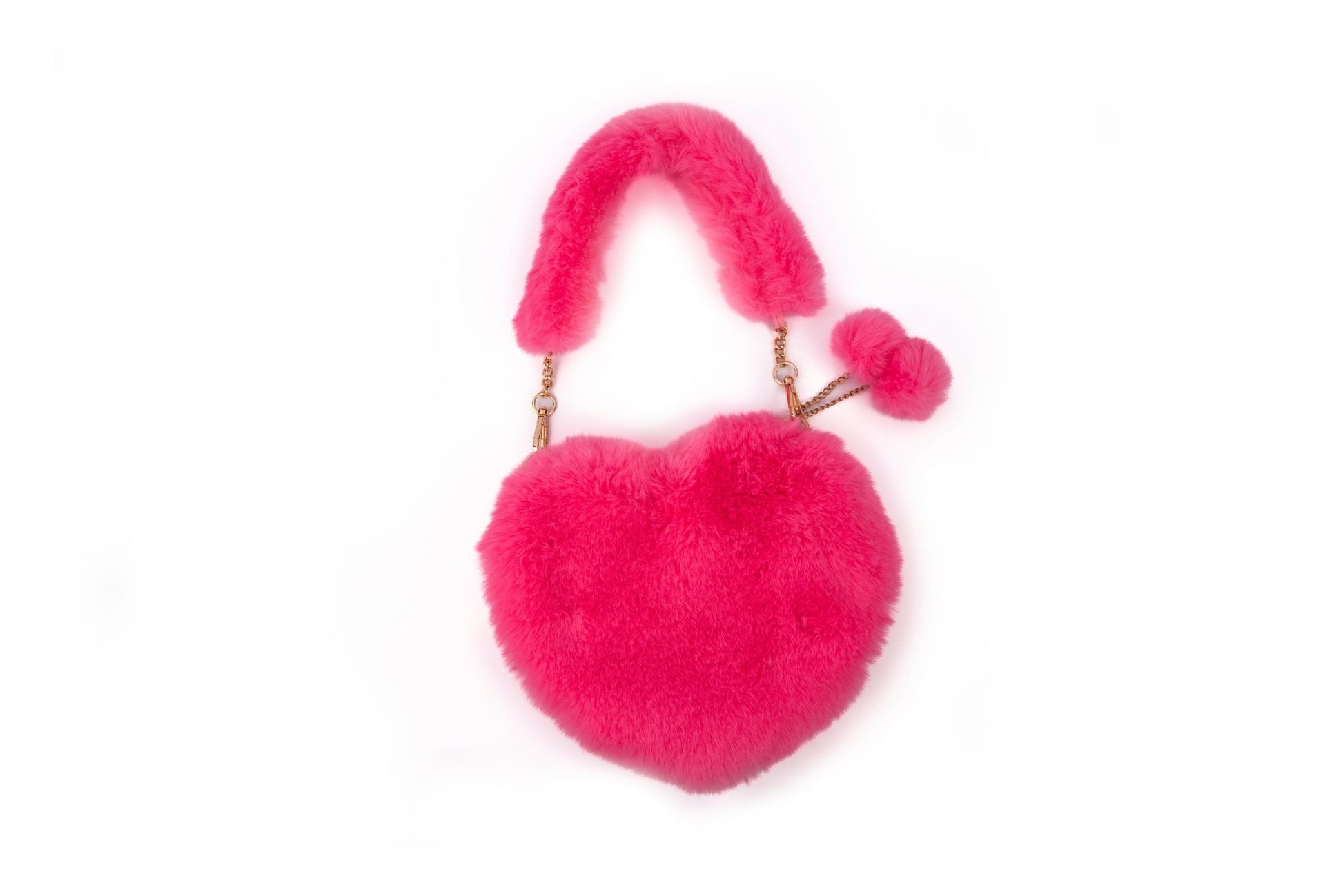 Pinky Promise Furry Fuchsia Purse - Mastermind Toys___245089