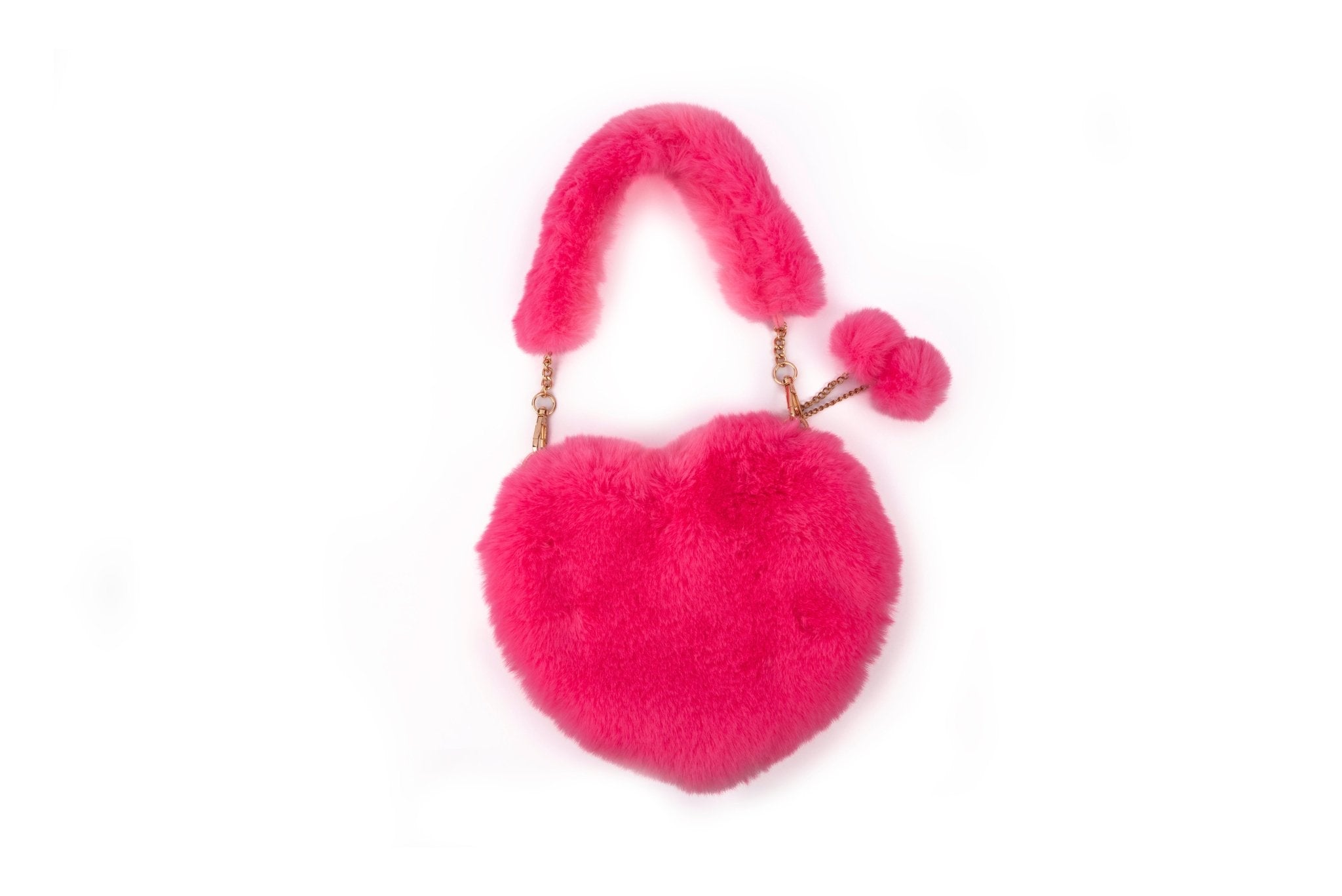 Pinky Promise Furry Fuchsia Purse - Mastermind Toys___245089