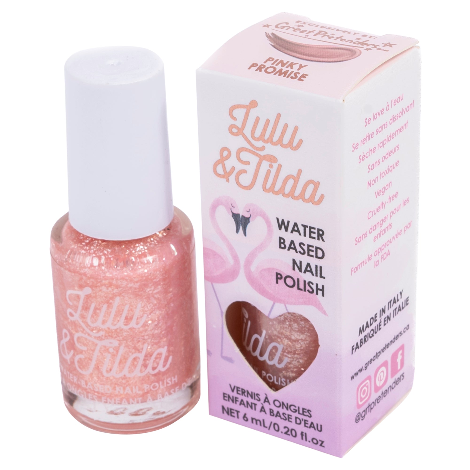 Pinky Promise Washable Nail Polish (6 ml) - Mastermind Toys___245588