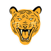 Pipsticks Tiger Vinyl Sticker - Mastermind Toys___224501