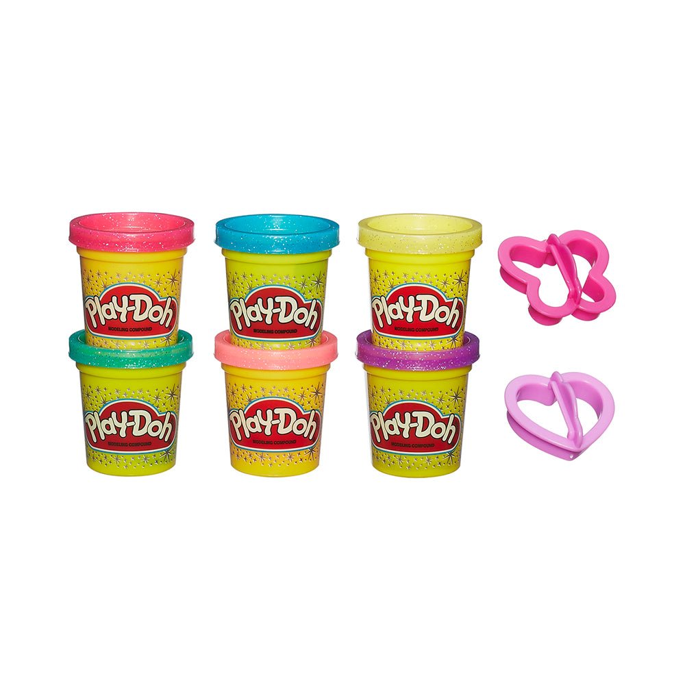 Play - Doh Sparkle Compound 6 - Pack - Mastermind Toys___230371