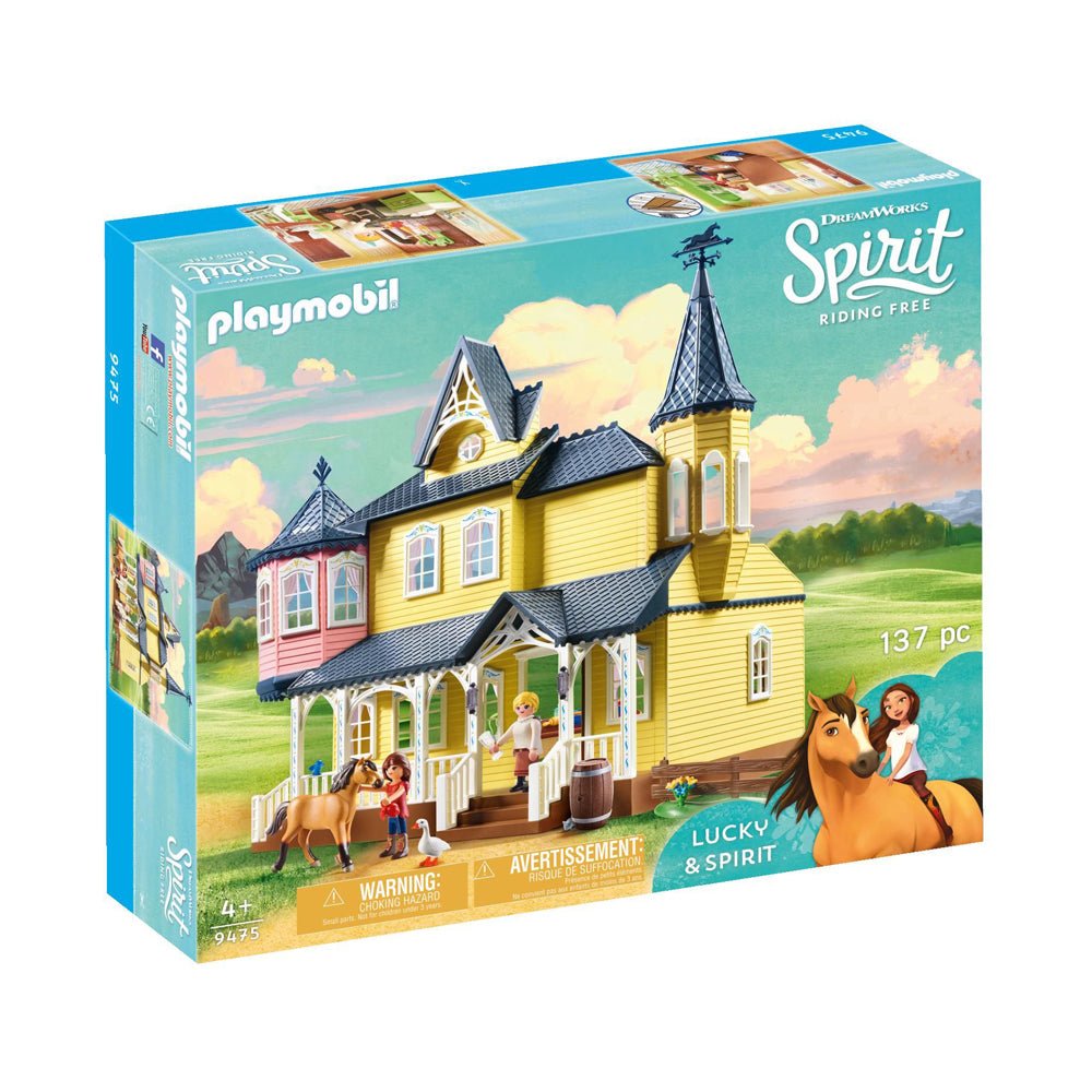 Playmobil Dreamworks Spirit Riding Free Lucky's Happy Home - Mastermind Toys___209085