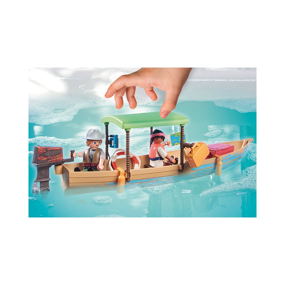 Playmobil Wiltopia Boat Trip to the Manatees Playset - Mastermind Toys___227613