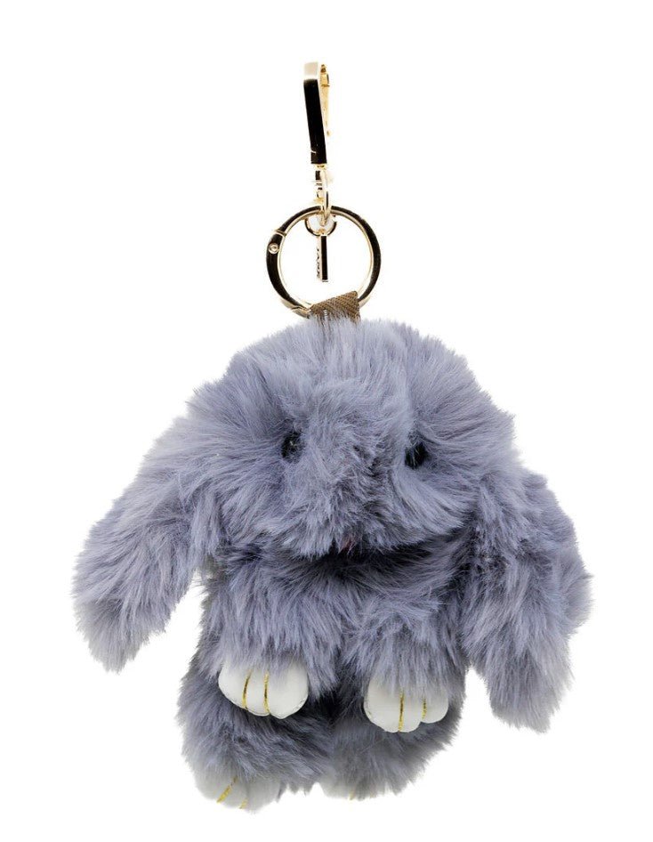 Plush Bunny Bag Charm in Grey - Mastermind Toys___249184
