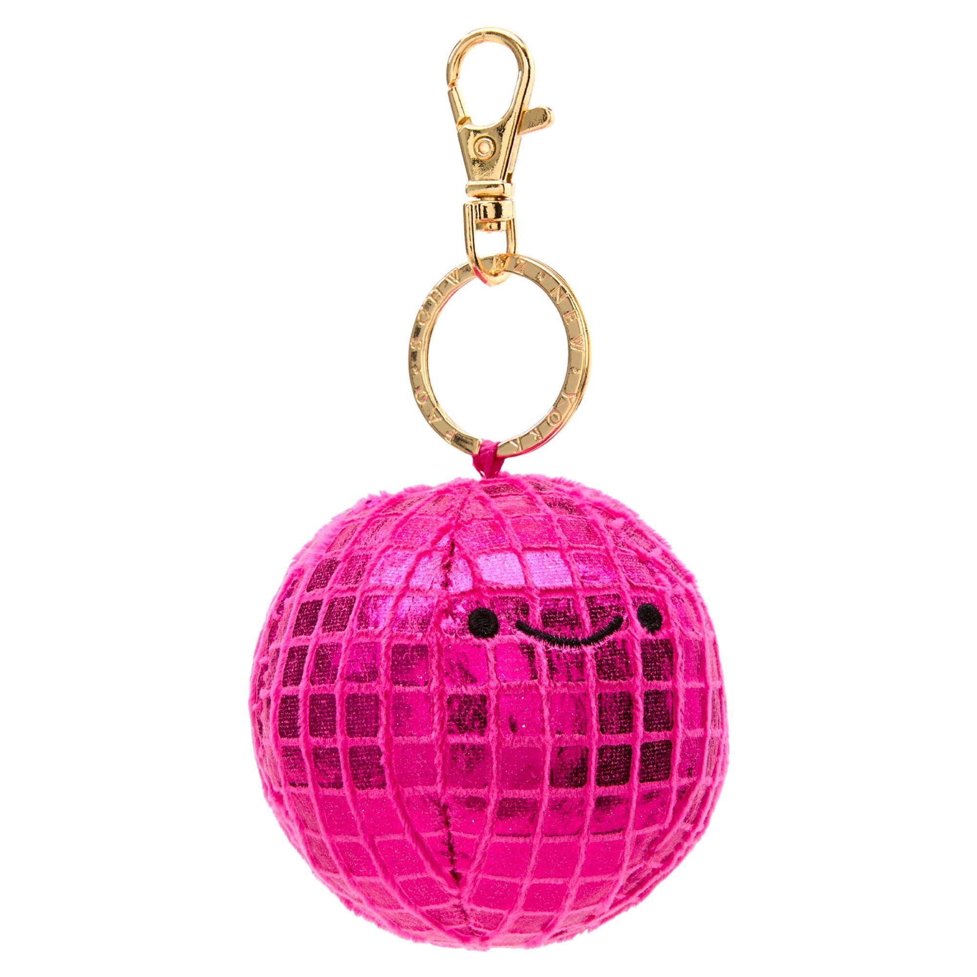 Plush Keychain Disco Pink - Mastermind Toys___249075