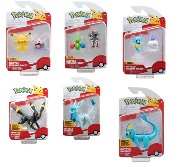 Pokémon 2" Battle Figure Packs Assorted - Mastermind Toys___224553