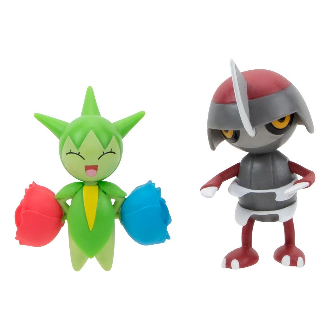 Pokemon Battle Figure 2 Pack Pawniard & Roselia - Mastermind Toys___234613