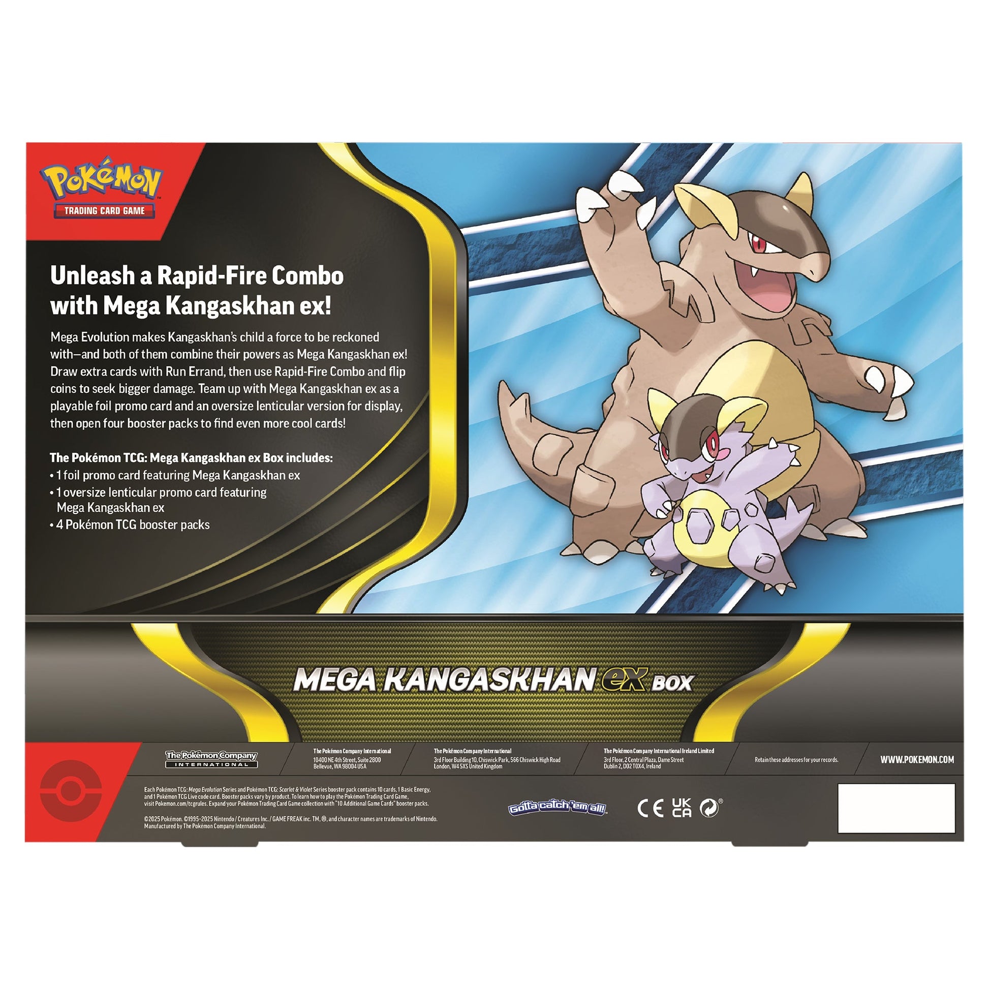 Pokemon Ex Box Mega Kangaskhan - Mastermind Toys___245635