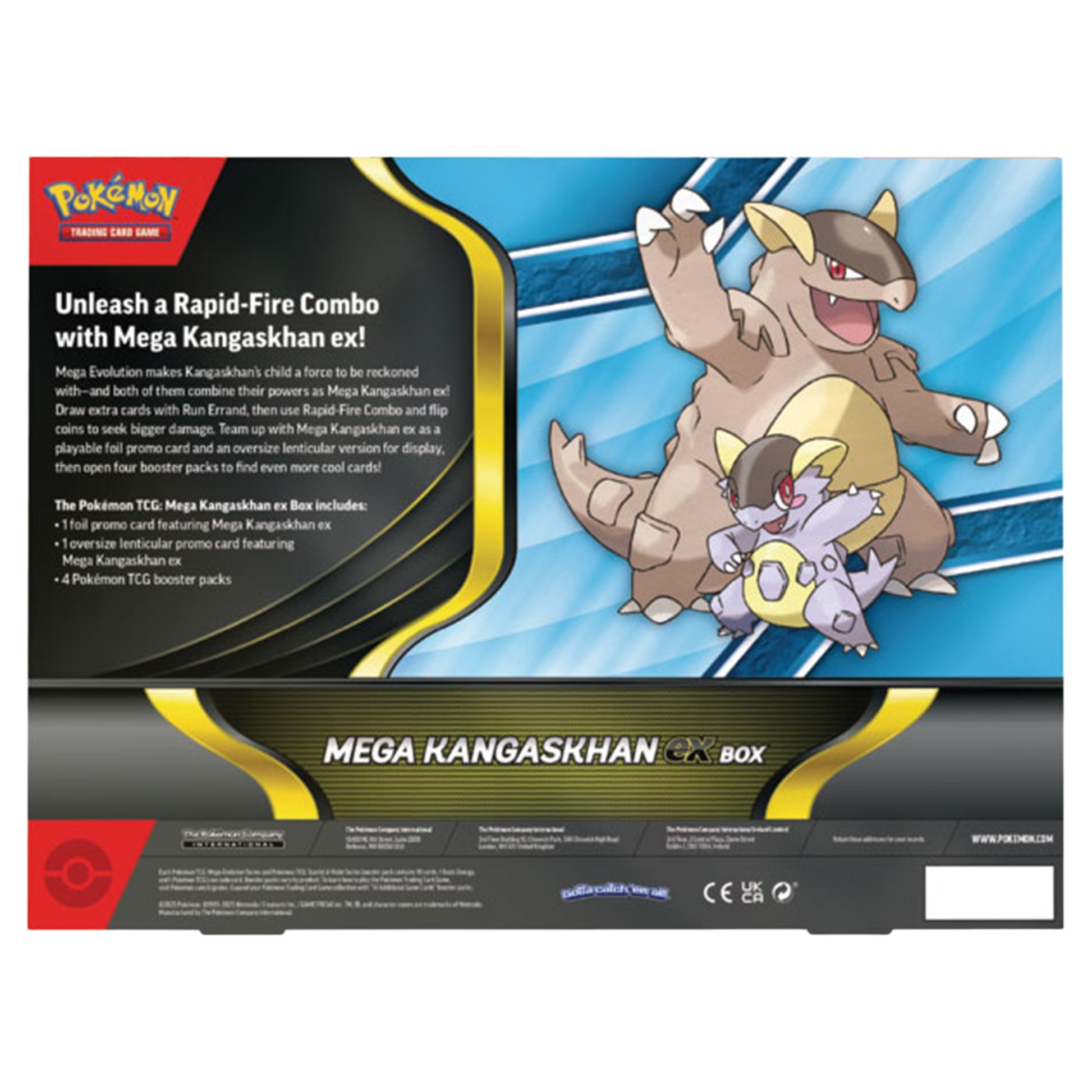 Pokemon Ex Box Mega Kangaskhan - Mastermind Toys___245635