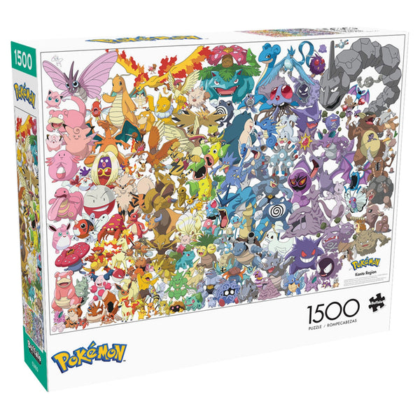 Pokemon Kanto 151 1500pc Puzzle – Mastermind Toys