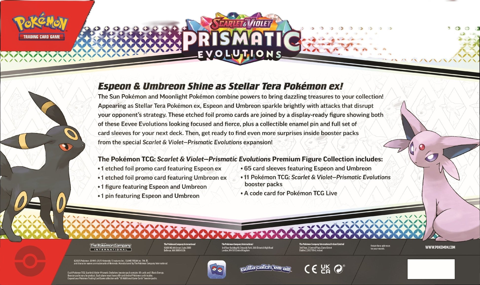 Pokemon Sv085 Prismatic Evolutions Premium Figure Collection - Mastermind Toys___249358