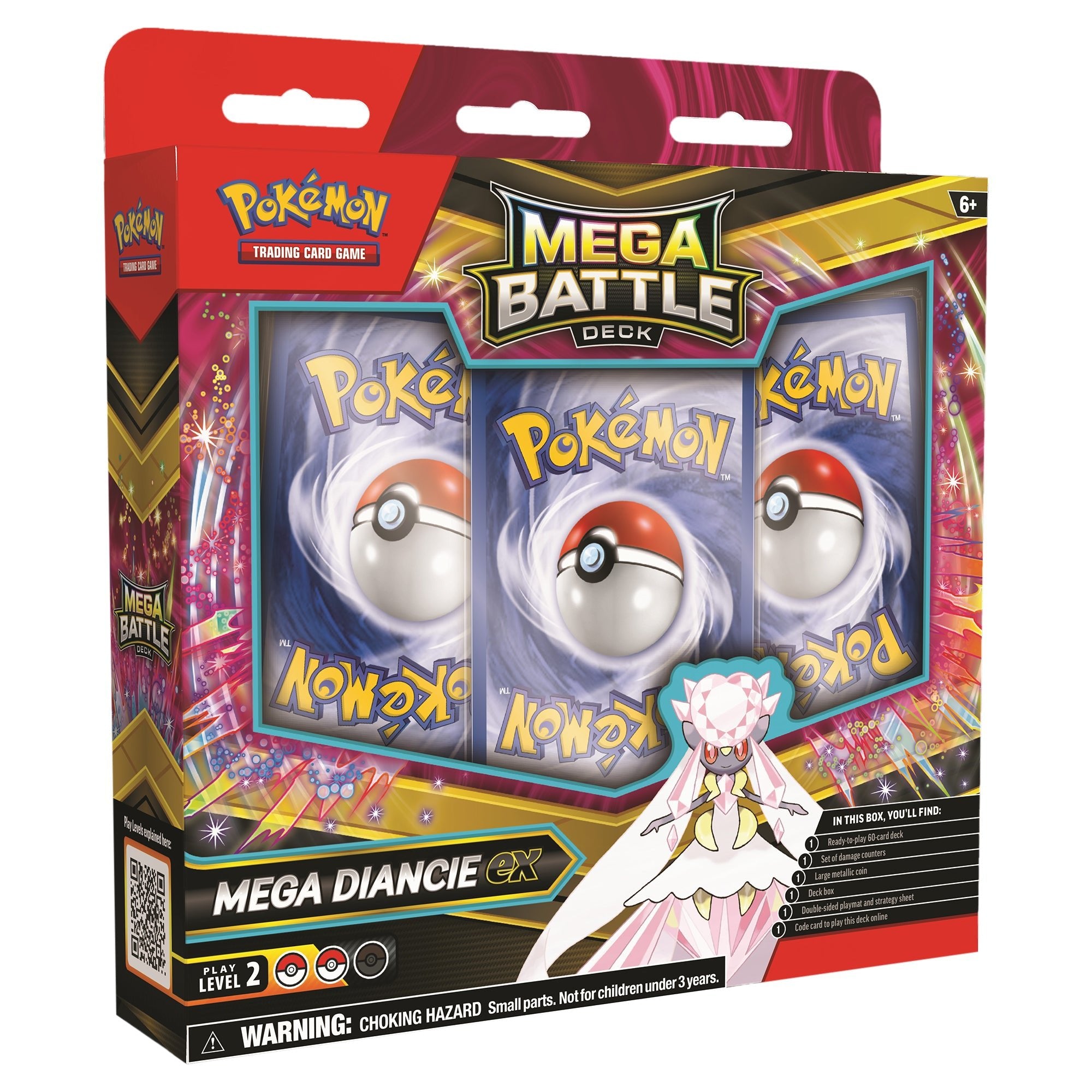 Pokémon TCG: Mega Battle Deck - Mega Gengar ex/Mega Diancie ex - Mastermind Toys___249915