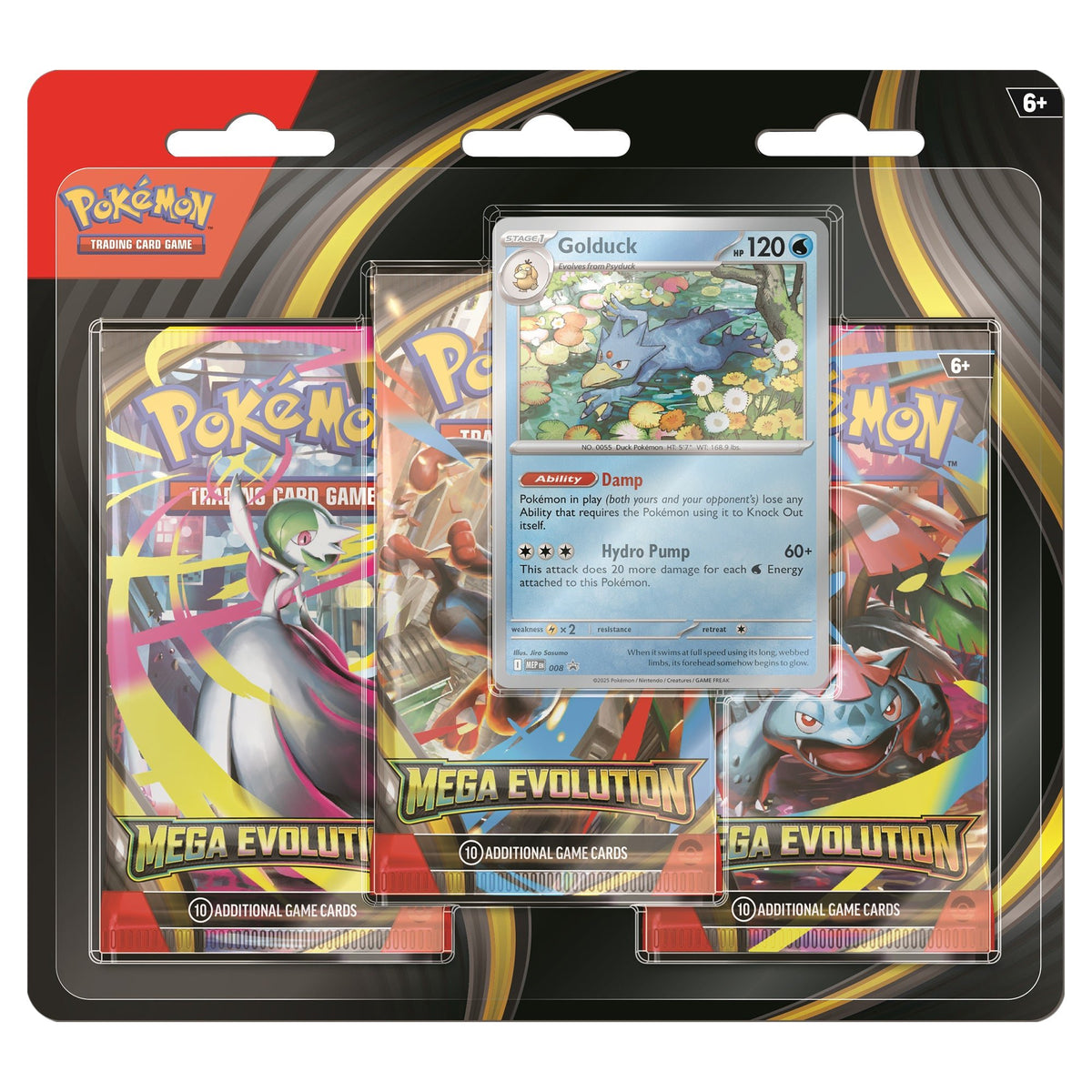 Pokémon TCG: Mega Evolution Three - Booster Blister - Mastermind Toys___249244