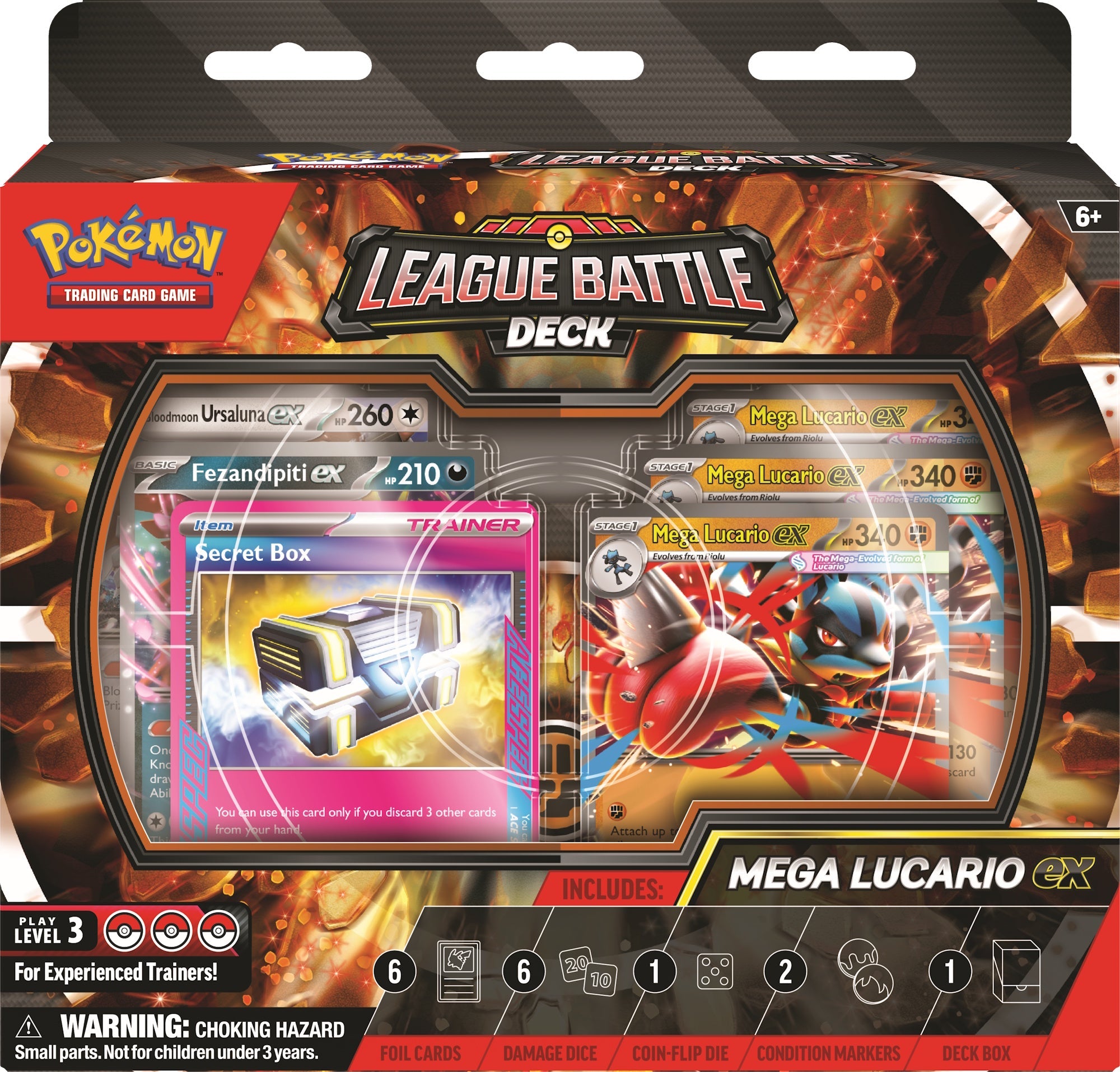 Pokémon TCG: Mega Lucario ex League Battle Deck I June 19 Release - 4 Limit - Mastermind Toys___256222