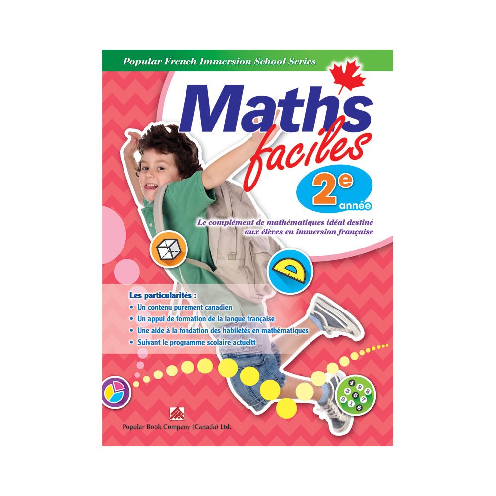 France Raims Math Textbook French Immersion Series: Maths faciles Grade 2 – Mastermind Toys