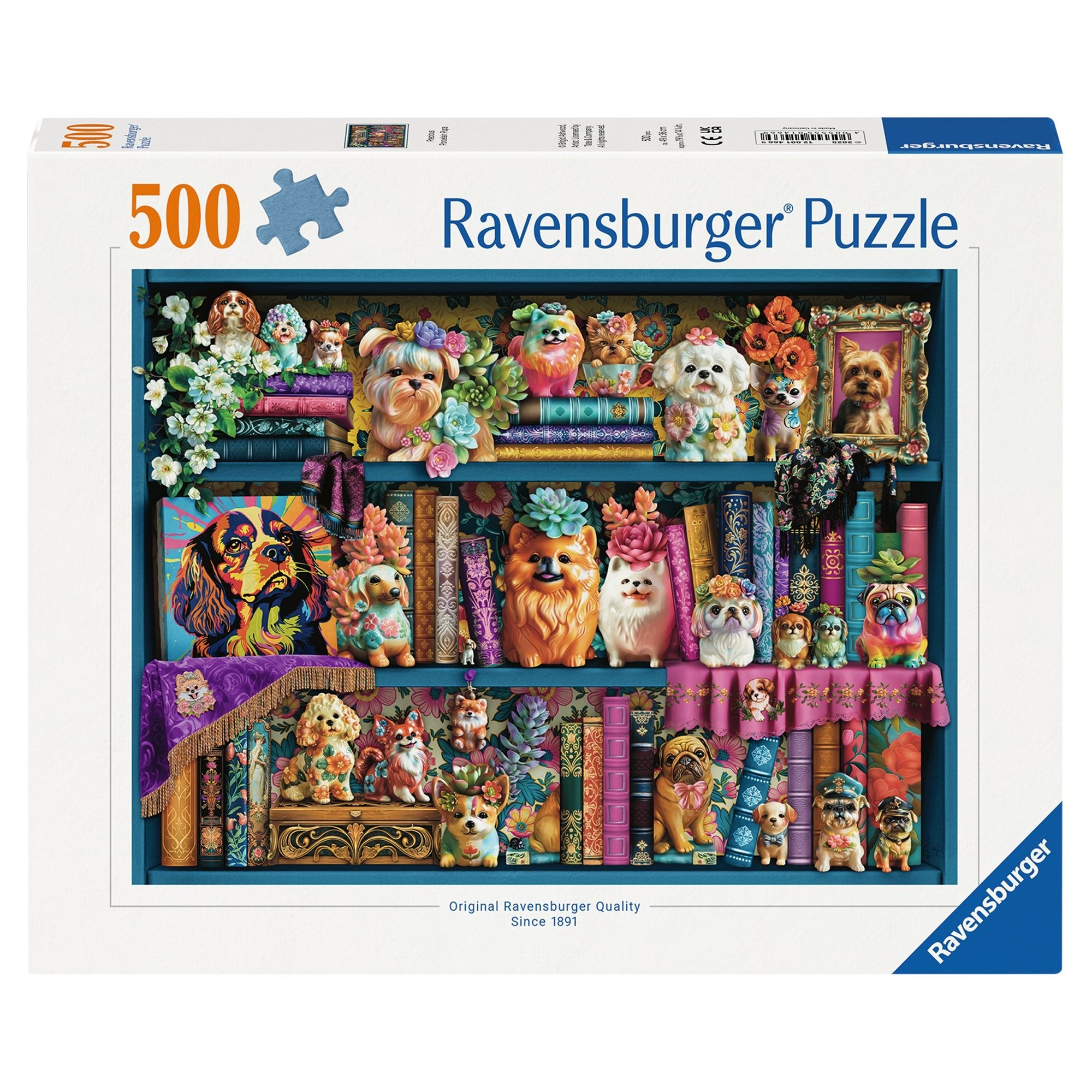 Precious Porcelain Pups 500 Pc Puzzle - Mastermind Toys___248464