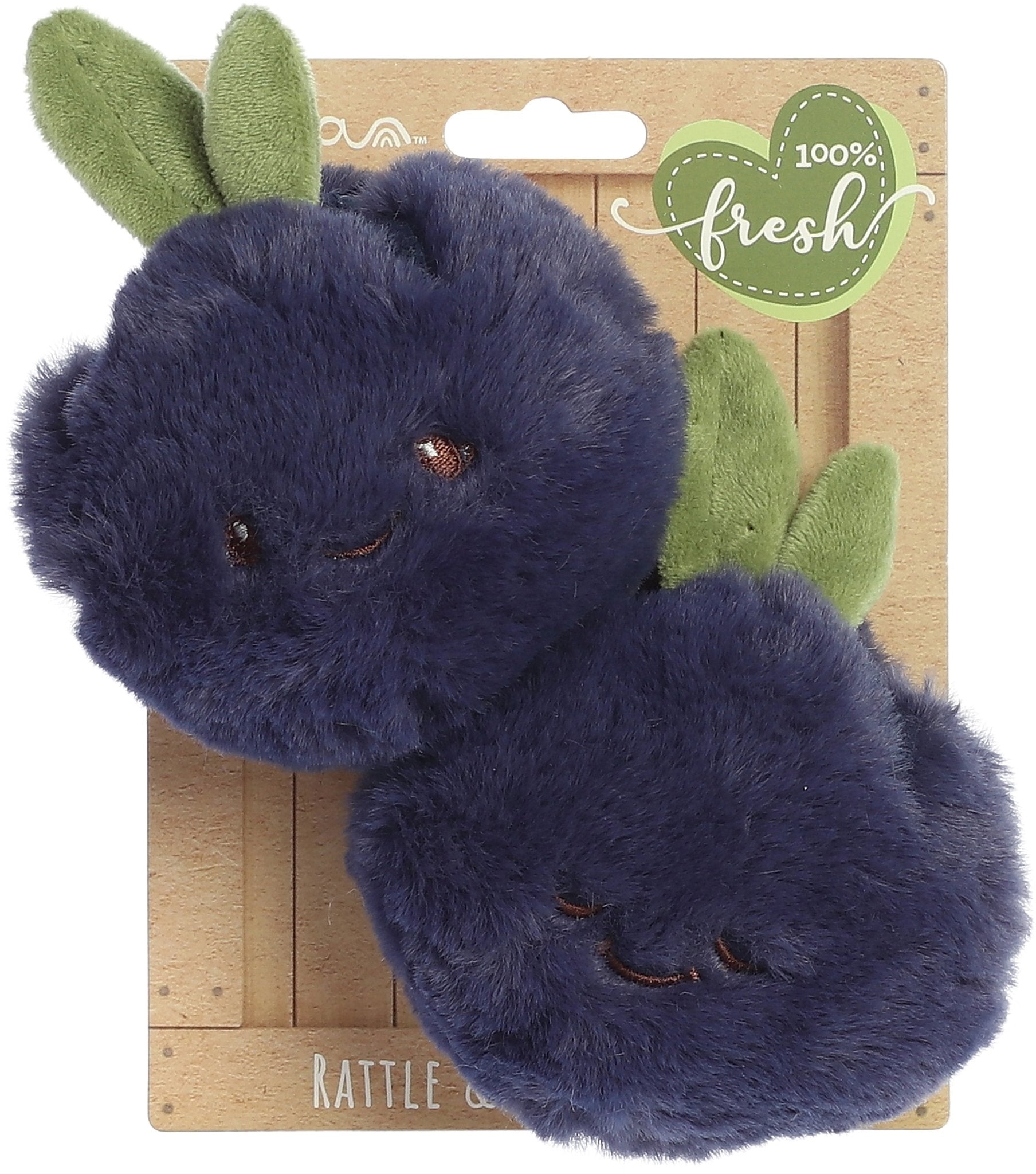 Precious Produce Blueberry Rattle & Crinkle Set 3.5" - Mastermind Toys___245857