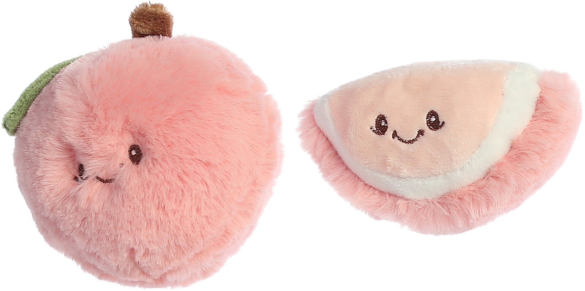 Precious Produce - Peach Rattle & Crinkle Set 3.5" - Mastermind Toys___245856