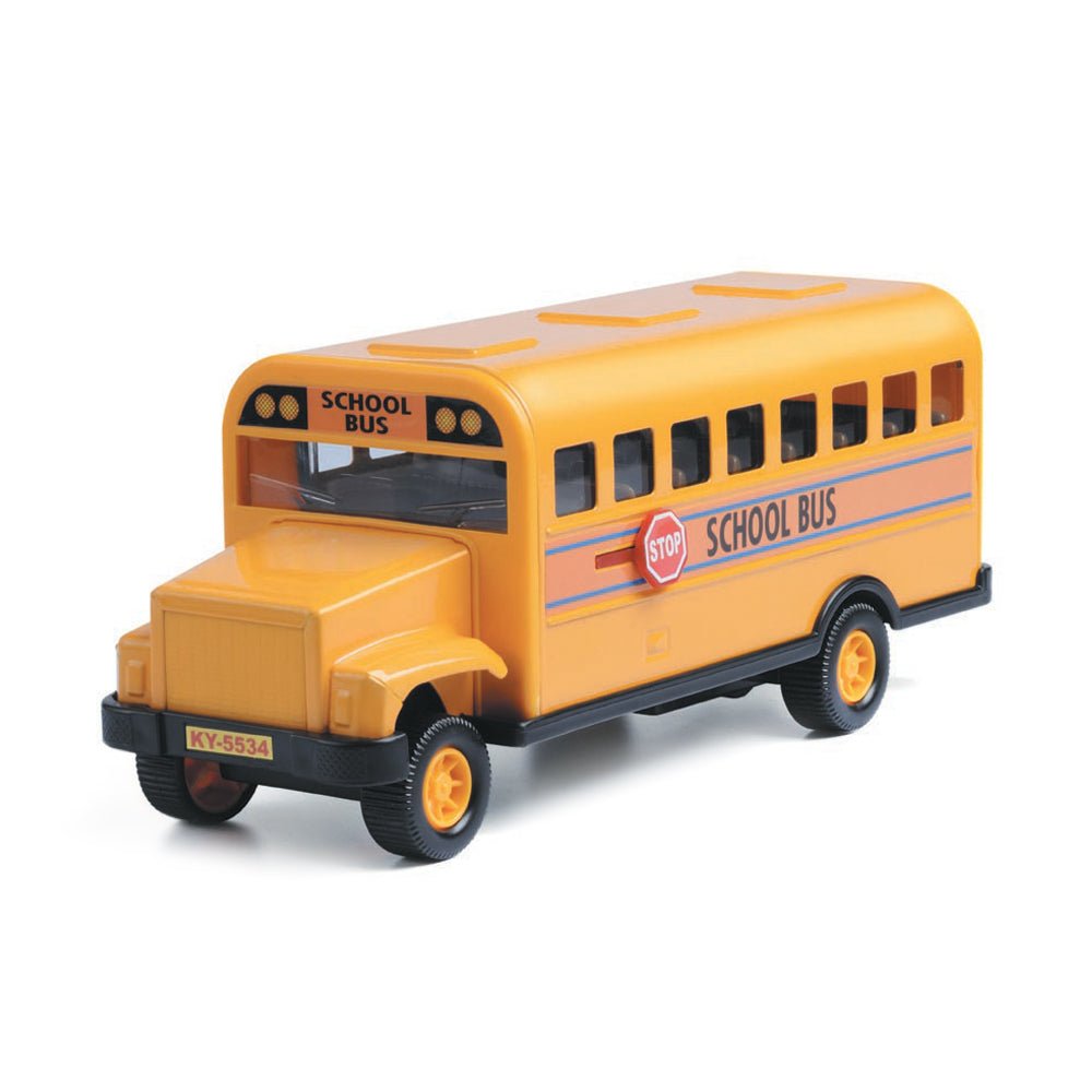 Pullback Metal School Bus - Mastermind Toys___207839