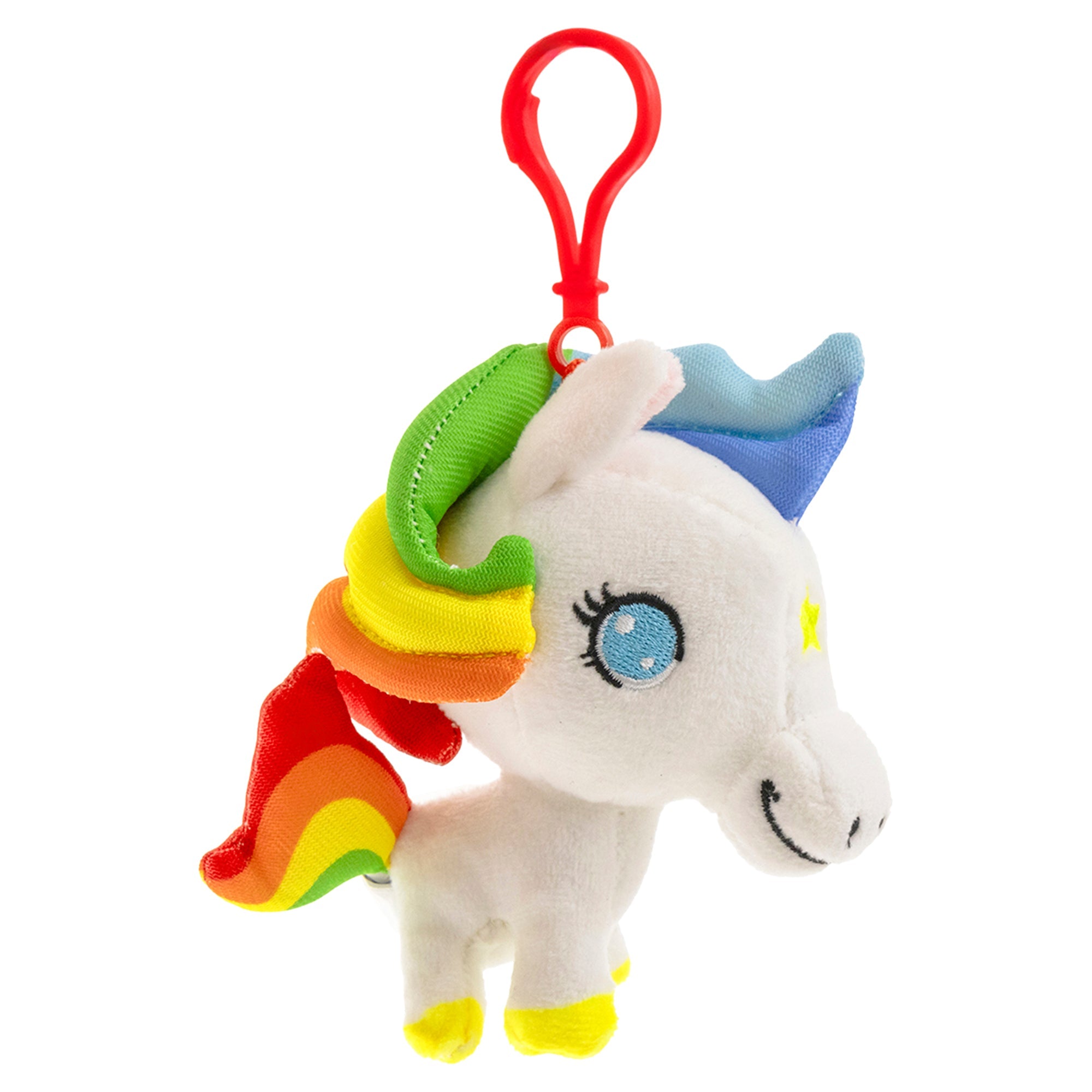 Rainbow Brite Value Plush Backpack Clip Asst Pdq - Mastermind Toys___249045
