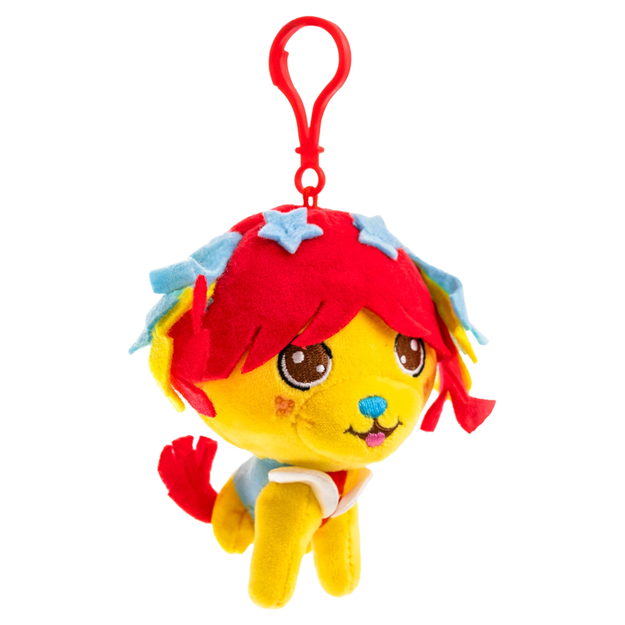 Rainbow Brite Value Plush Backpack Clip Asst Pdq - Mastermind Toys___249045