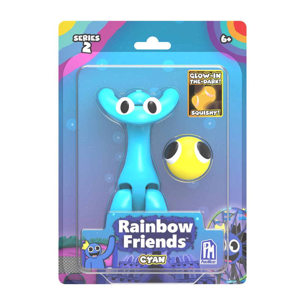 Rainbow Friends Cyan Action Figure S2 - Mastermind Toys___246202