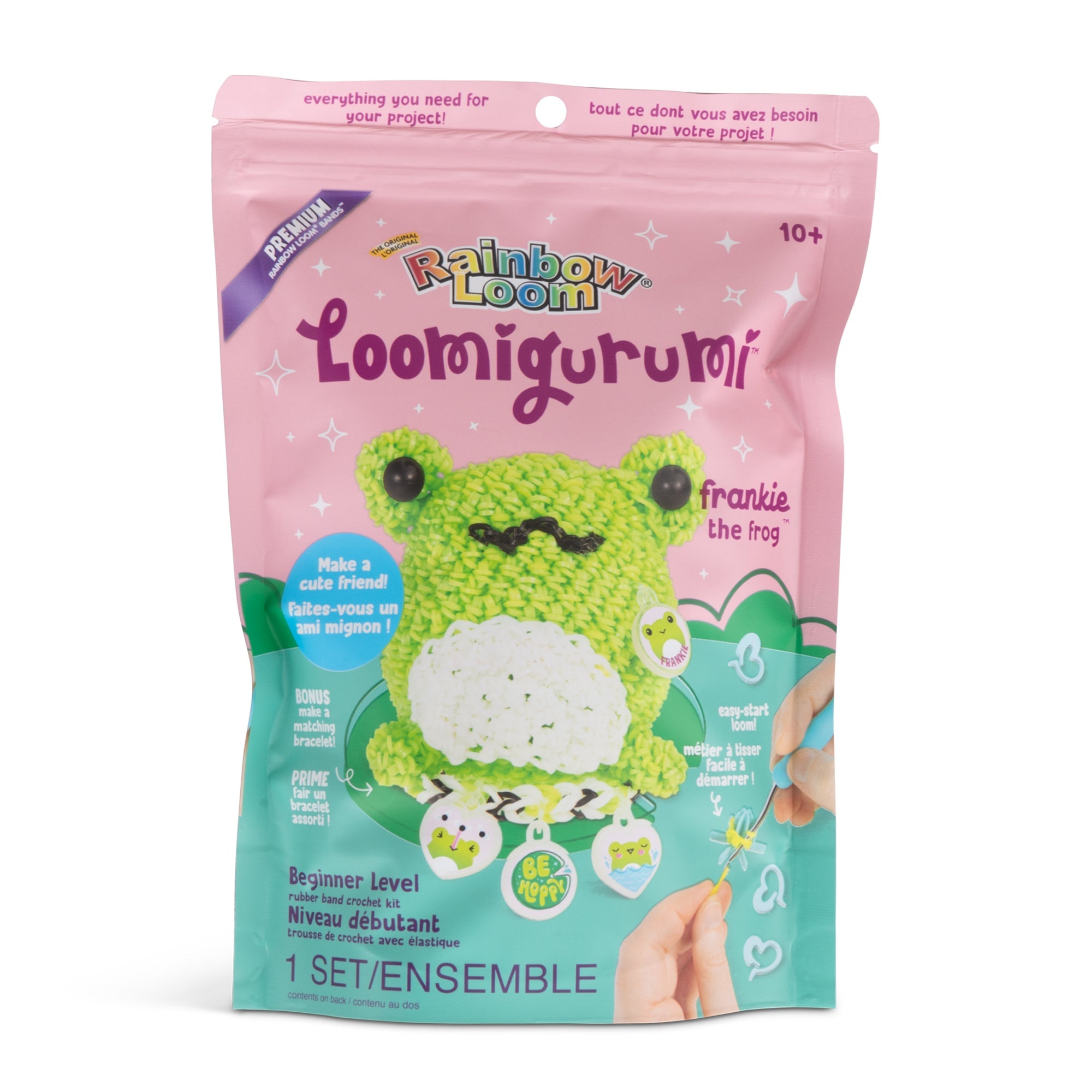 Rainbow Loom - Loomigurumi Crochet Kit - Frog - Mastermind Toys___254988