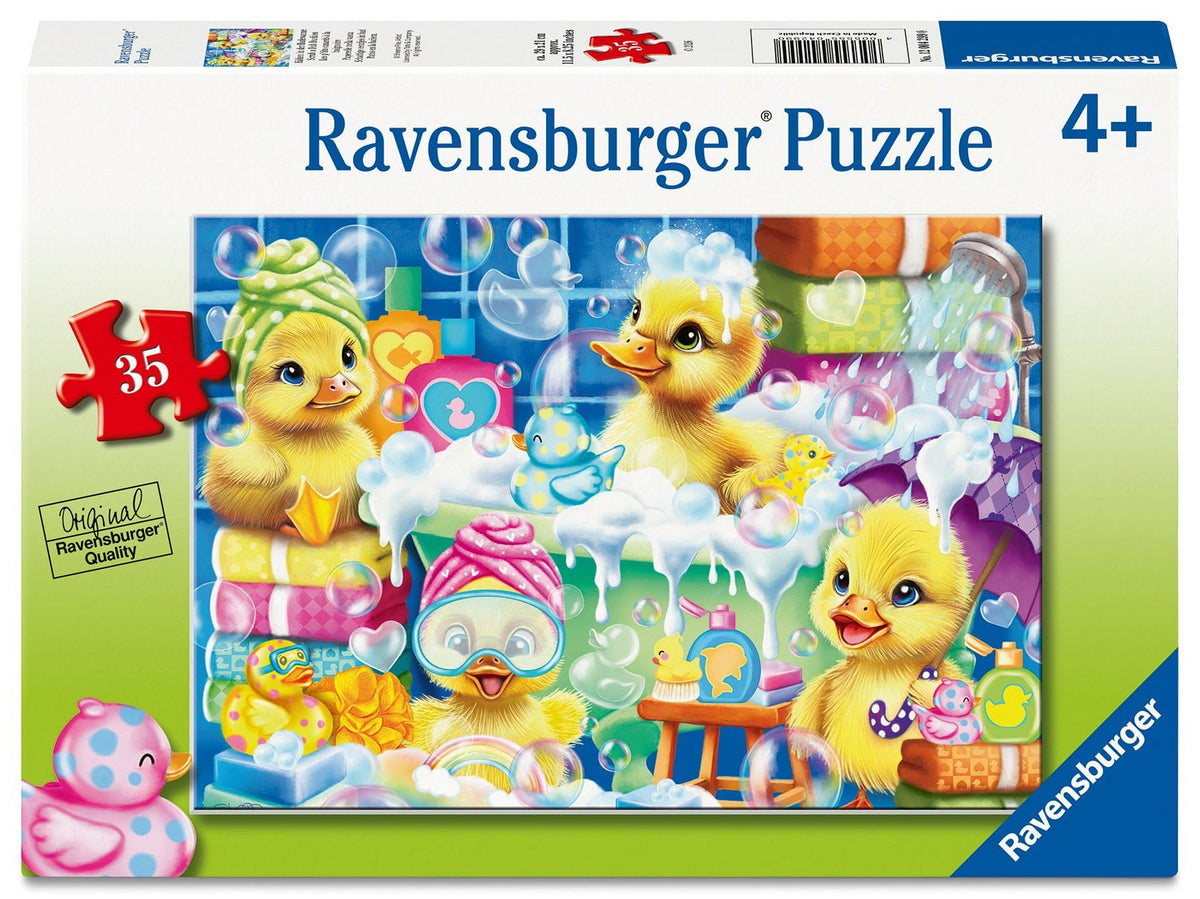 Ravensbuger Scrub a Dub Duckies 35pc Puzzle - Mastermind Toys___251101