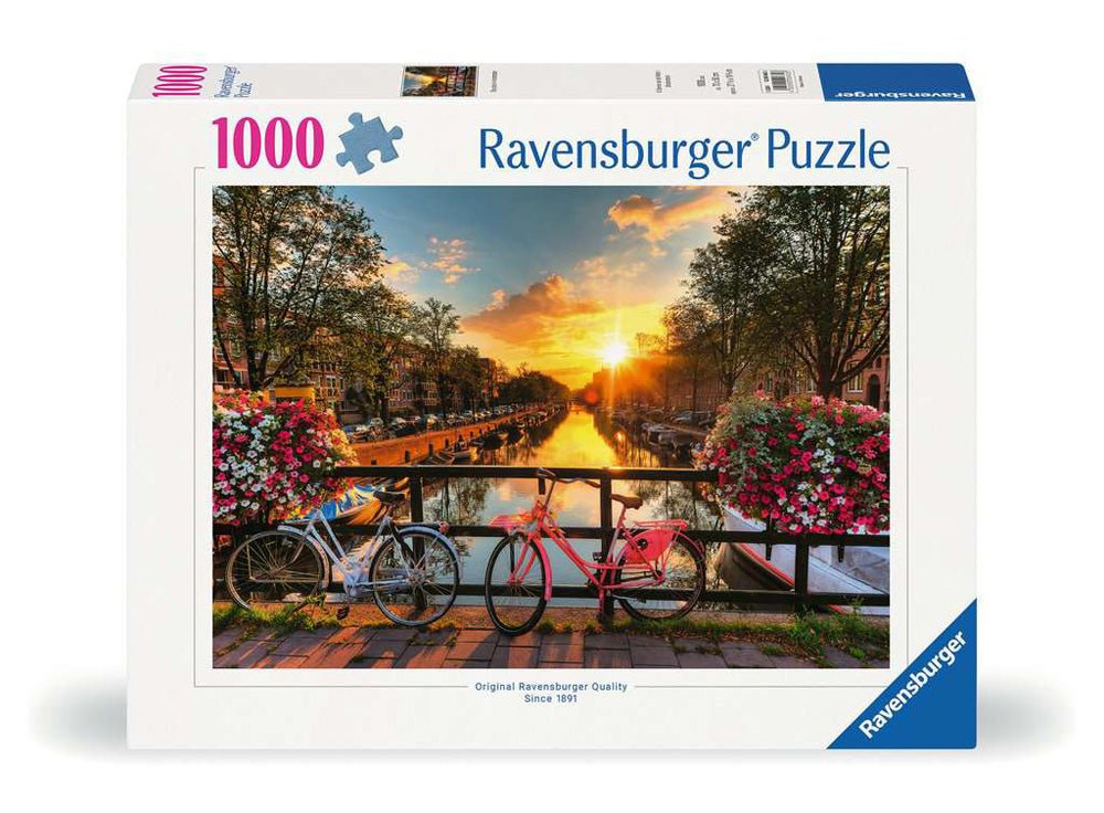 Ravensburger Bicycles in Amsterdam 1000pc Puzzle - Mastermind Toys___203788