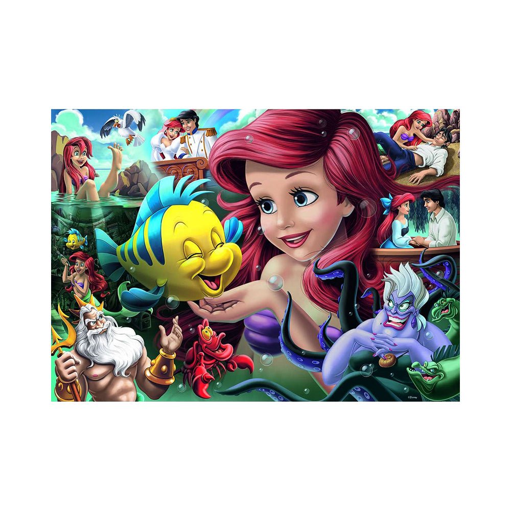 Ravensburger Disney Heroines: Ariel 1000pc Puzzle - Mastermind Toys___231495