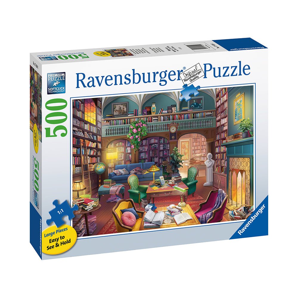 Ravensburger Dream Library 500pc Large Format Puzzle - Mastermind Toys___231482