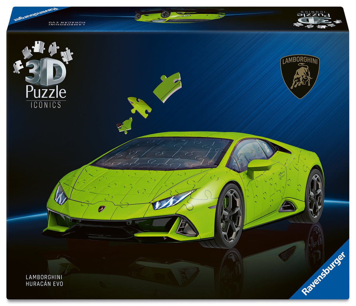 Ravensburger Iconics Lamborgh Huracán EVO Green 108pc - Mastermind Toys___256383