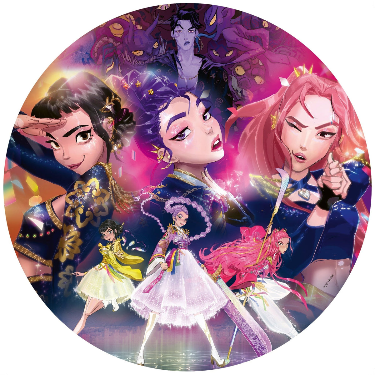 Ravensburger K-Pop DH For the Fans! 500pc Round Puzzle - Mastermind Toys___256379