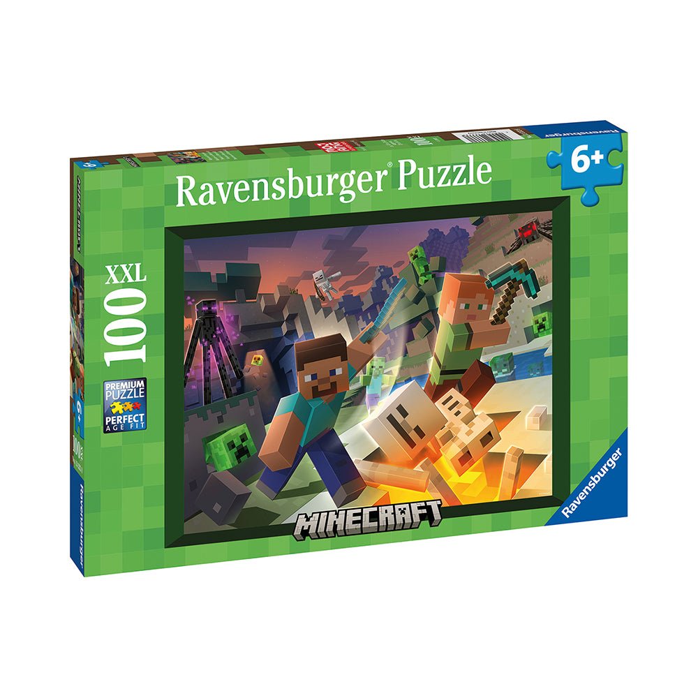 Ravensburger Monster Minecraft 100pc Puzzle - Mastermind Toys___226970