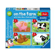 Ravensburger My First Puzzles On the Farm 2 - 5pc Puzzles - Mastermind Toys___223336