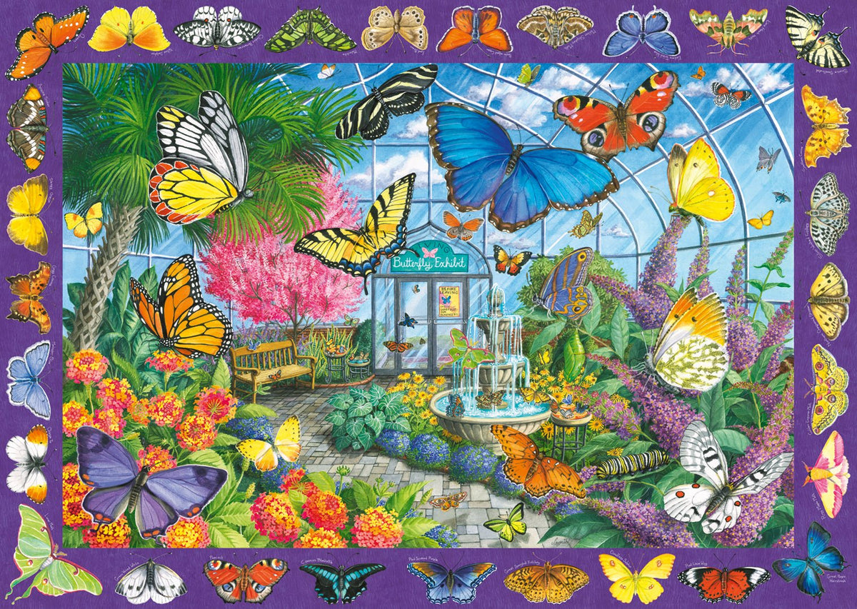 Ravensburger The Butterfly Place 500 Pc Large Format Puzzle - Mastermind Toys___256378