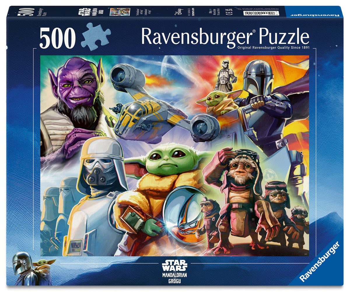 Ravensburger The Mandalorian and Grogu 500 Pc Puzzle - Mastermind Toys___256376