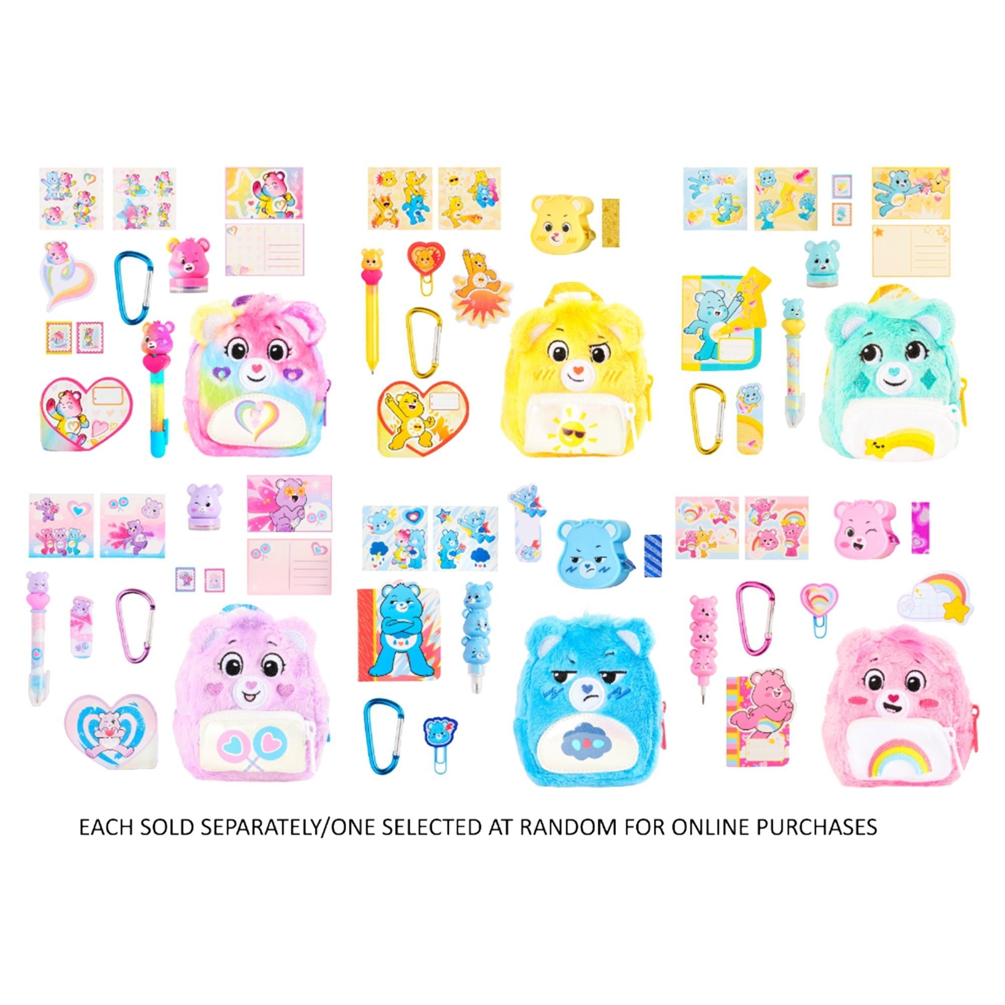 Real Littles - Care Bears Backpack Asstorted - Mastermind Toys___247956