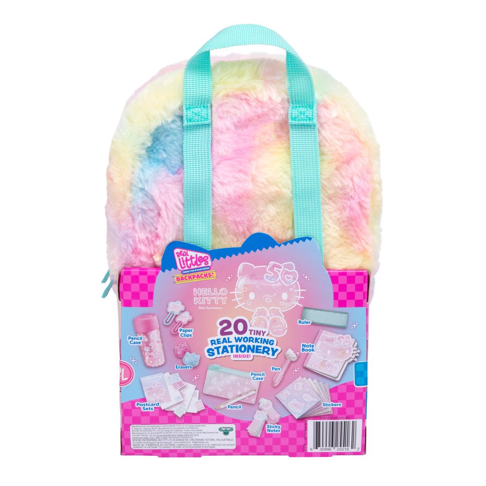 hello kitty backpack real littles Real Littles Hello Kitty 50th Anniversary Backpack – Mastermind Toys