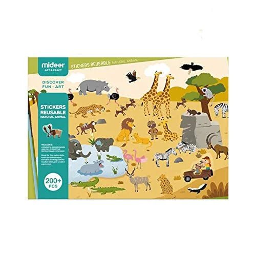Reusable Sticker Activity Pad - Animals - Mastermind Toys___255082