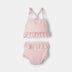 rise-little-earthling-ruffle-bow-2-piece-bathing-suit-234990-201817 - Peach Gingham
