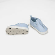 Rise Little Earthling Shark Slide Ons Blue 0 - 3m - Mastermind Toys___242131