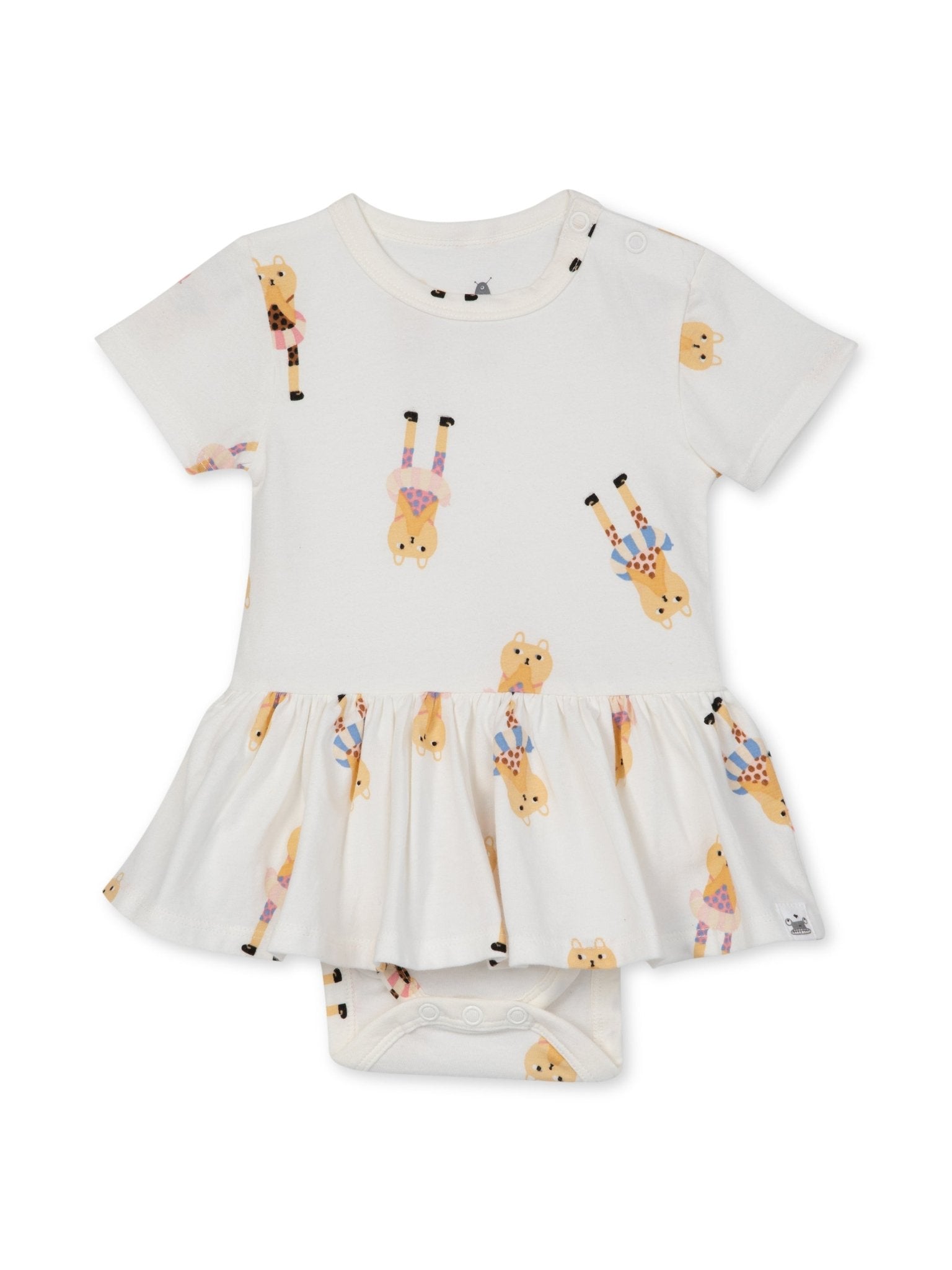 Rise Little Earthling Short - Sleeve Dress Onesie - Mastermind Toys___243696