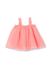 Rise Little Earthling Tank Top Tutu Dress Dark Coral - Mastermind Toys___243704