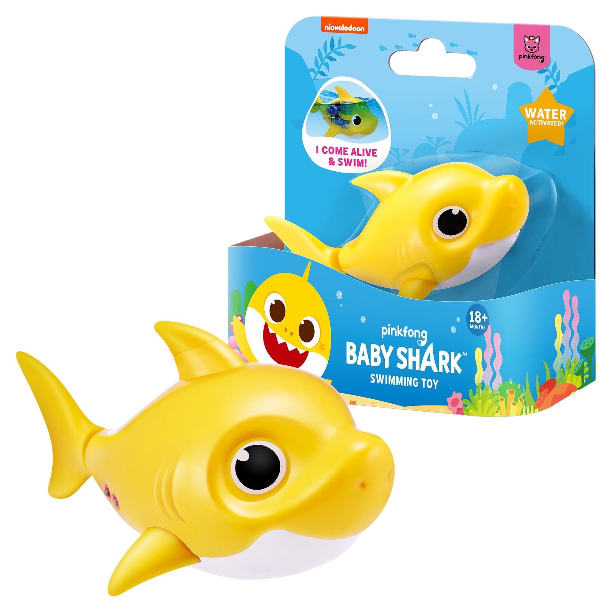 Robo Alive Junior Mini Baby Shark Series 1 Battery - Powered Swim Bath - Mastermind Toys___248632