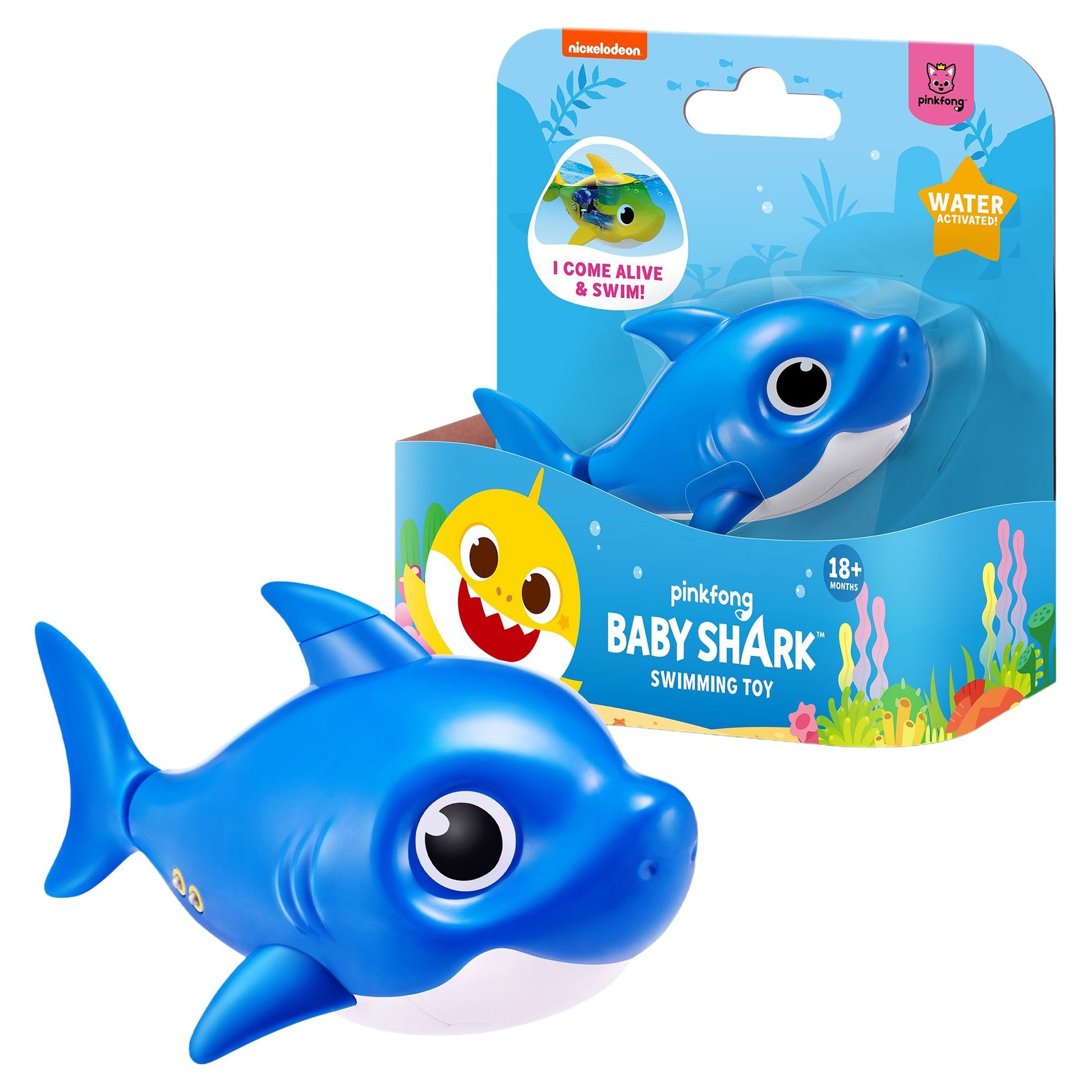 Robo Alive Junior Mini Baby Shark Series 1 Battery - Powered Swim Bath - Mastermind Toys___248632